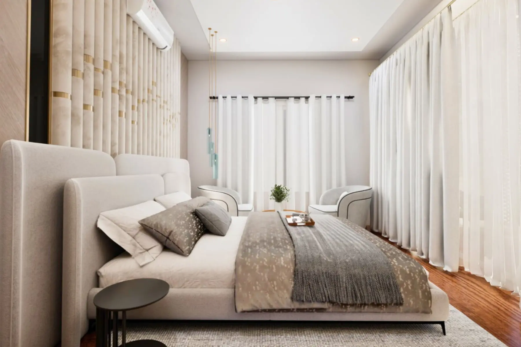 Second Floor Bedroom View of Luxury Madhura Gardens Villa in Varthur