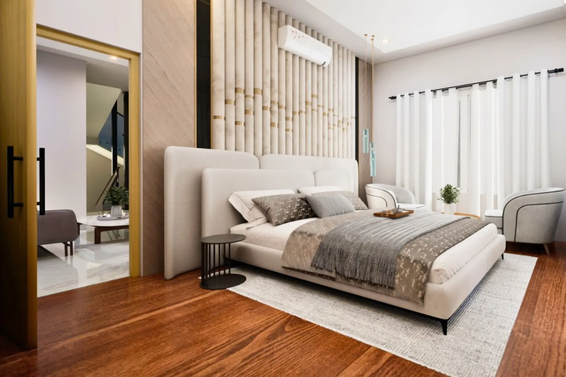 Second Floor Bedroom View of Premium Madhura Gardens 4BHK Villa