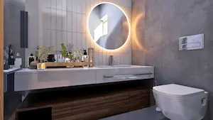 Luxury bathroom at Sportz Valley